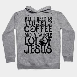 'A Whole Lot Of Jesus' Amazing Christians Cross Hoodie